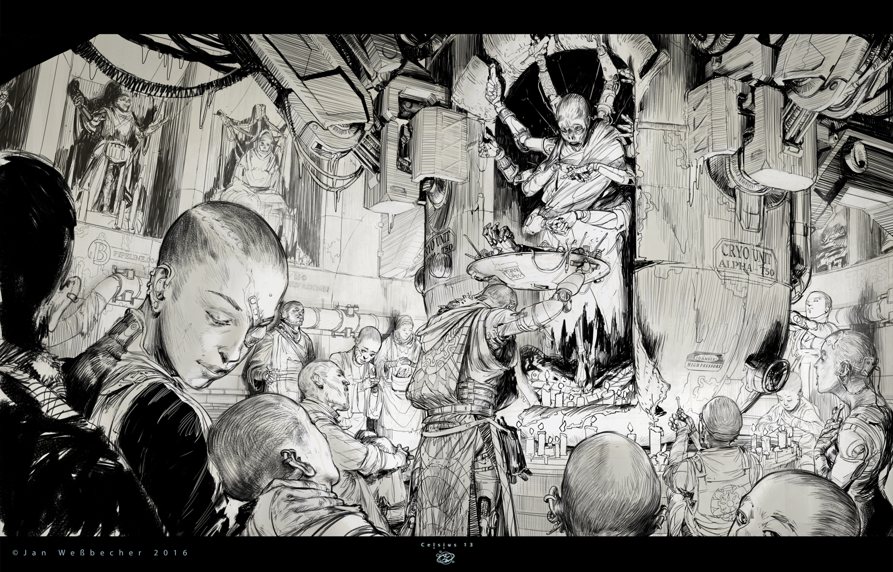 Celsius 13 - Funeral in Little Parthena by Jan-Wes