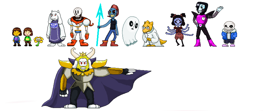 Undertale pixel art, Pixel art characters, Undertale art