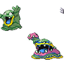 Pixel Art Alolan Grimer, Muk, Persian