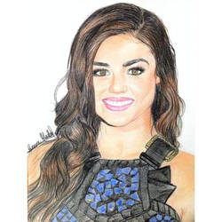 Lucy Hale Drawing