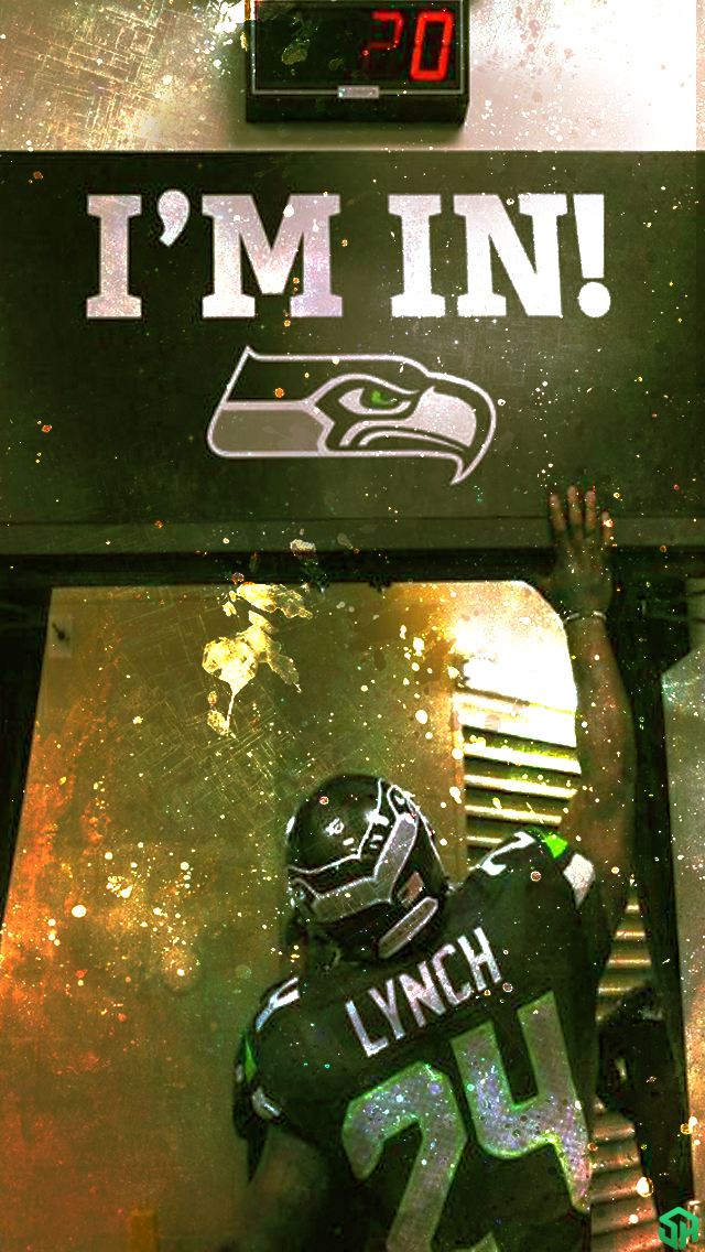 Seattle Seahawks Lynch Lockscreen