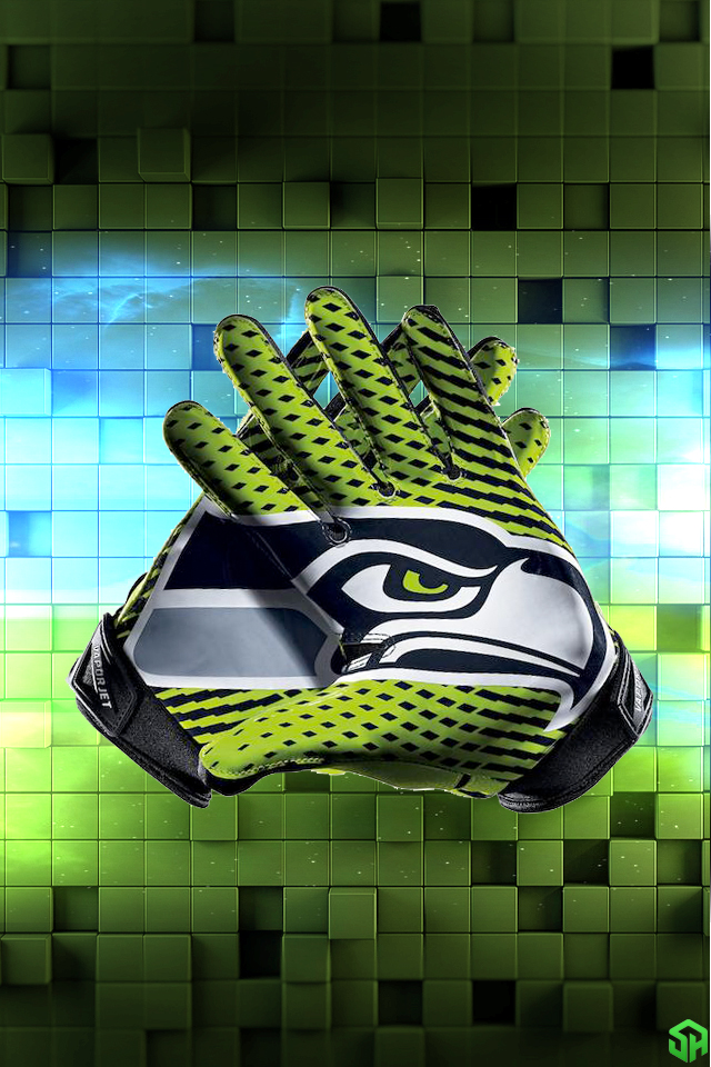 Seattle Seahawks Vapor Gloves Lockscreen