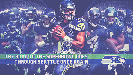 Seahawks Superbowl Road Wallpaper by Stealthy4u