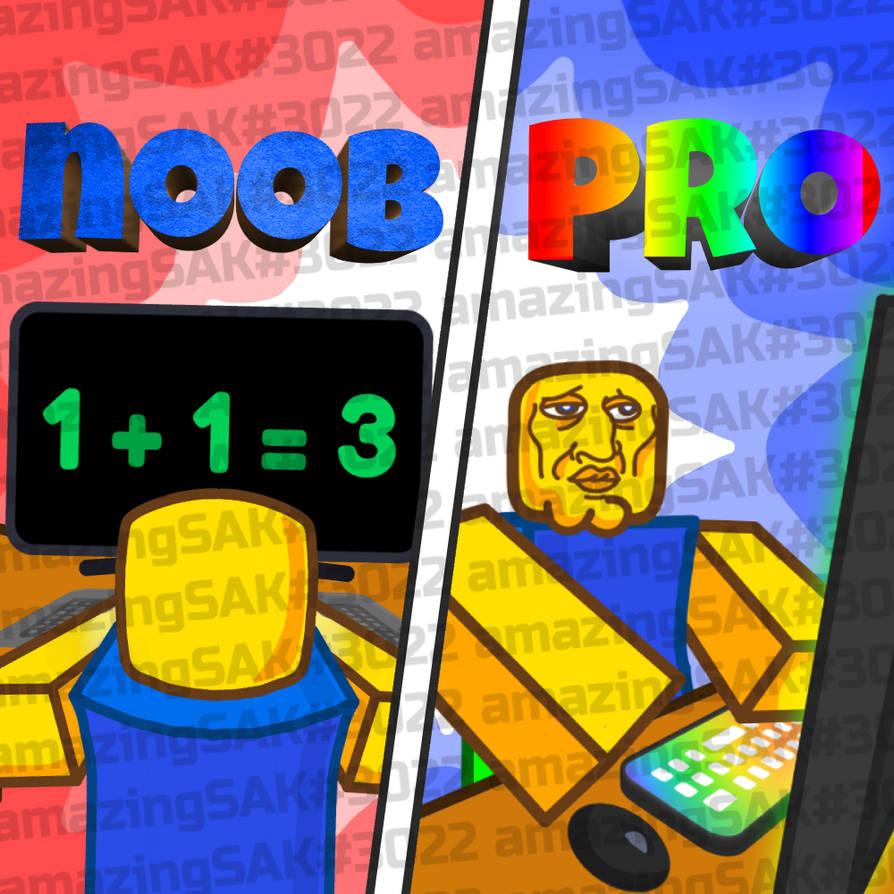 Noob Vs Pro Programming Simulator by SakPlays on DeviantArt