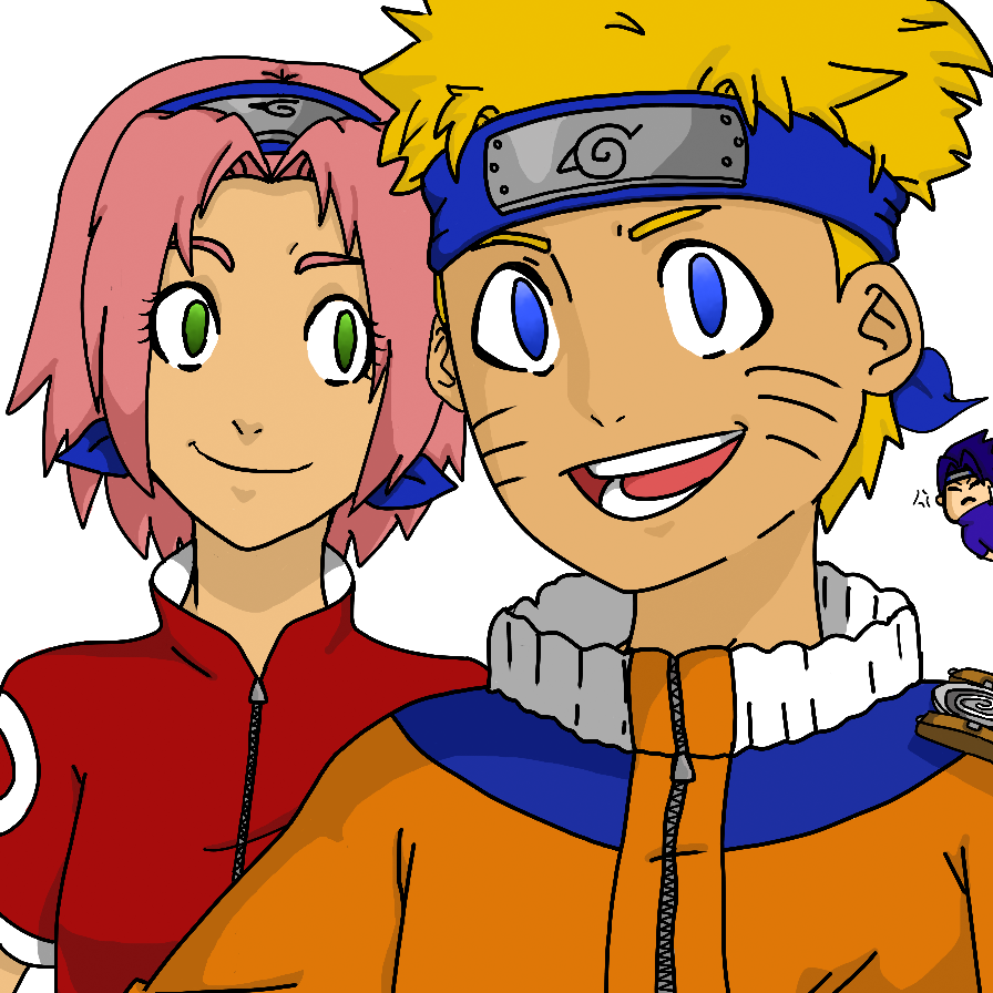 Naruto and Sakura