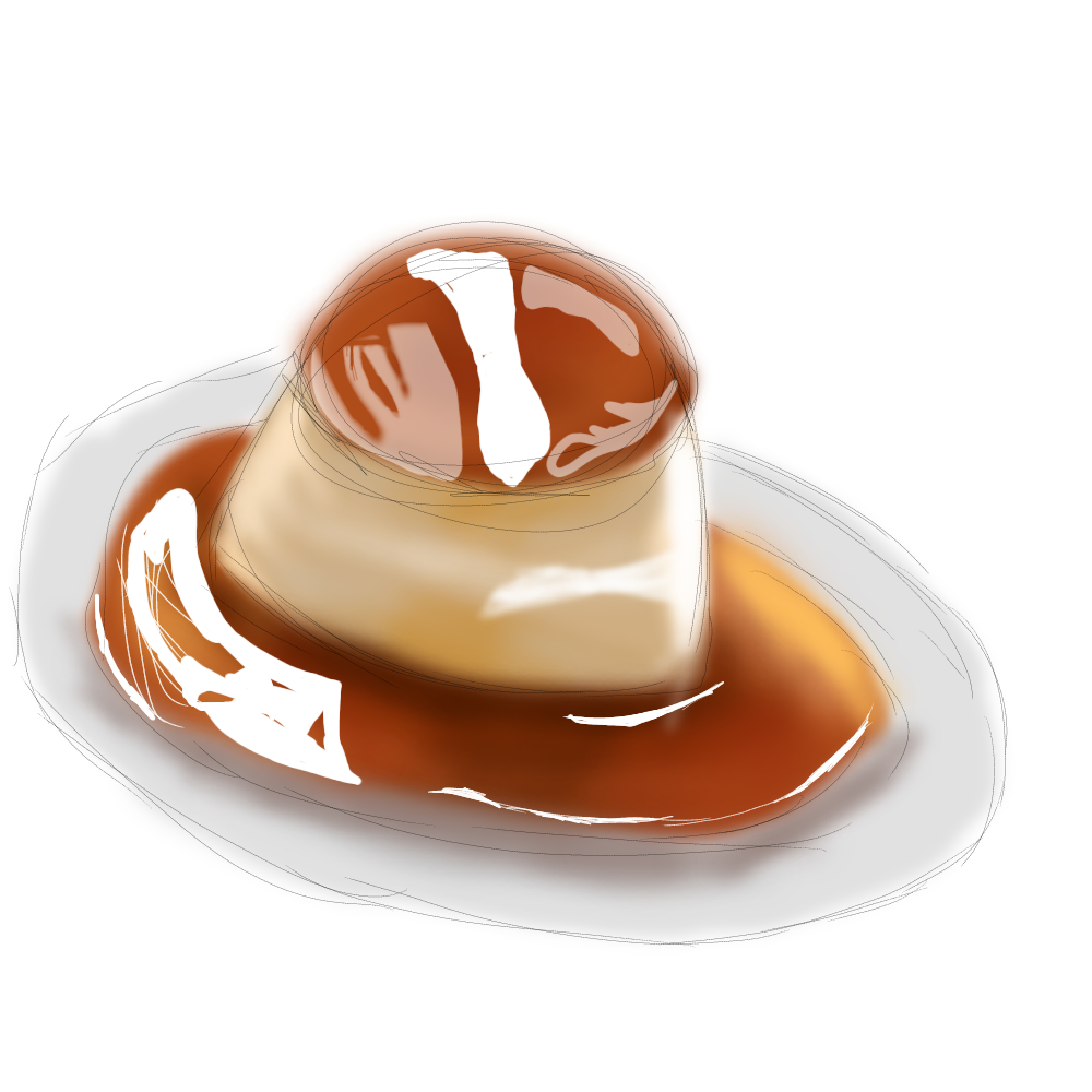 Flan drawing by wolpyyartz on DeviantArt