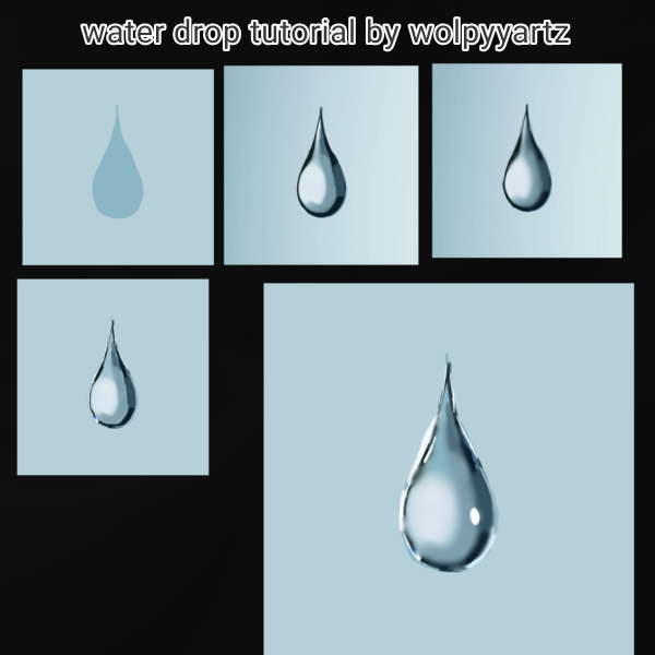 Waterdrops Inverted Water drop tutorial by wolpyyartz on DeviantArt