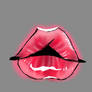 Juicy lips digital art