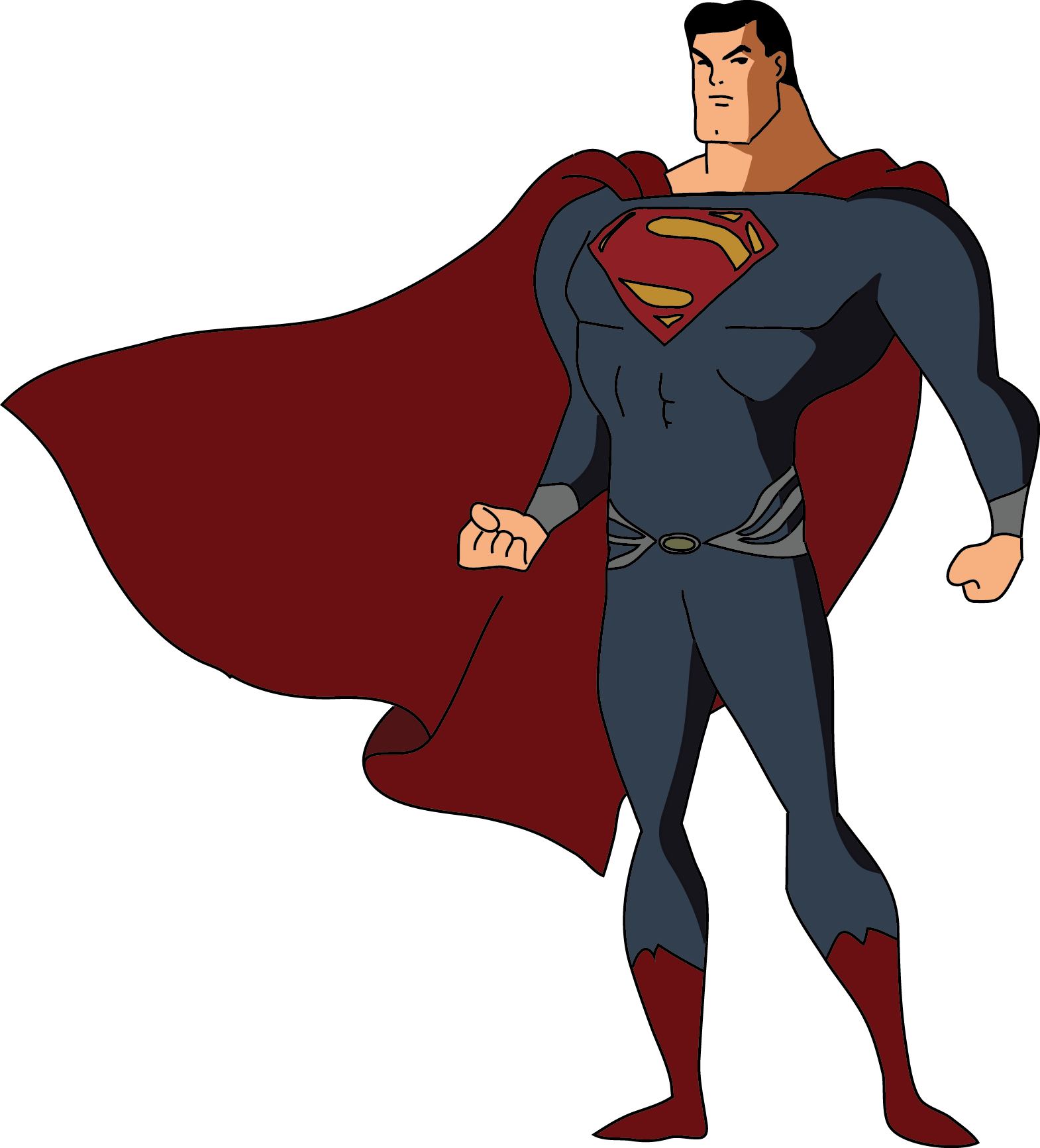 Man of Steel Superman (DCAU Style)