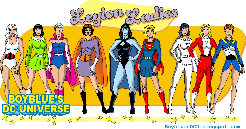 Legion Ladies 1960s (Legion of Super-Heroes) by BoybluesDCU on DeviantArt Legion Ladies 1960s (Legion of Super-Heroes) by BoybluesDCU on DeviantArt