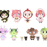 Pixel Fanon Friends | HTF OCs