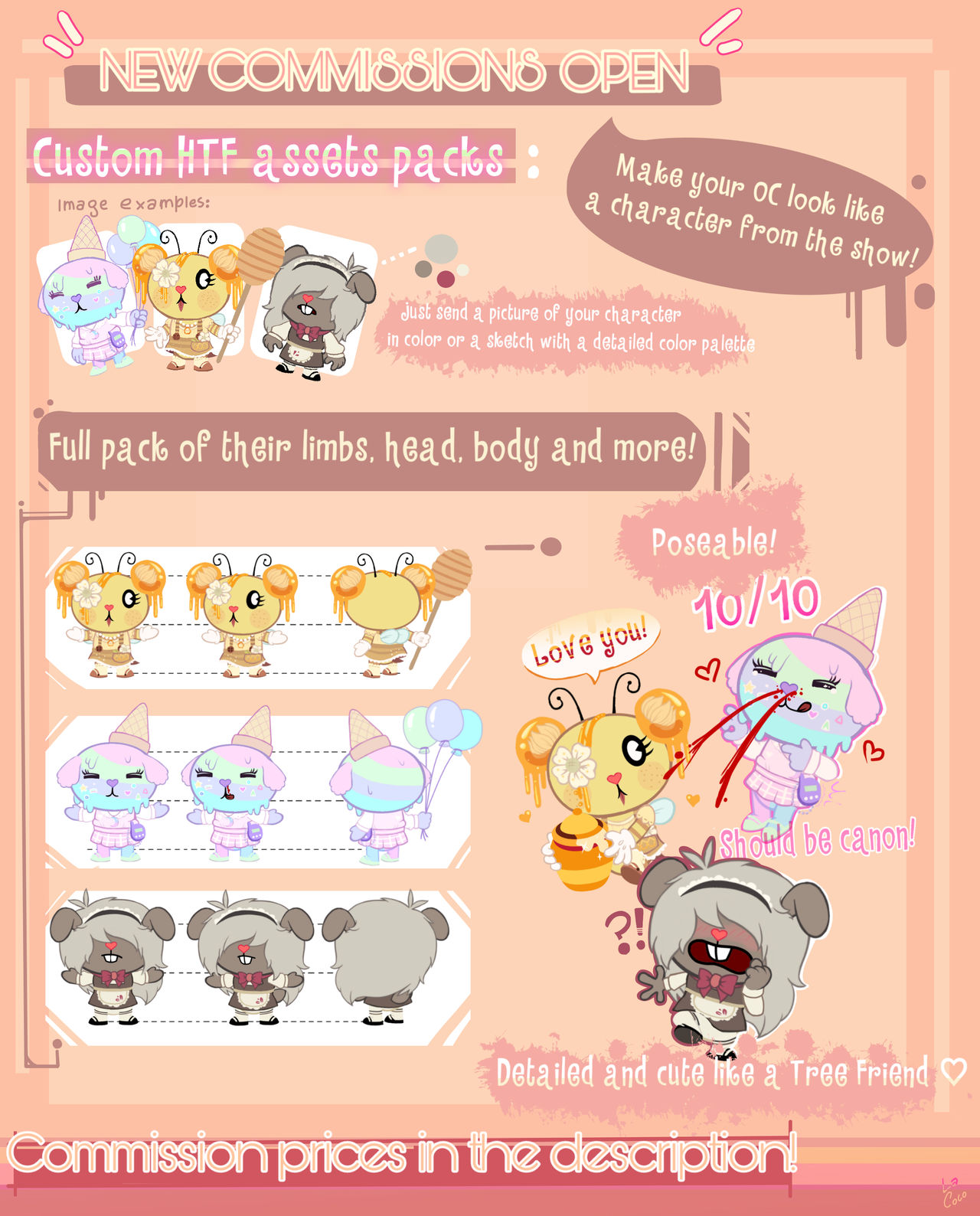 Custom HTF Assets Commissions | OPEN by La-Cocotua on DeviantArt