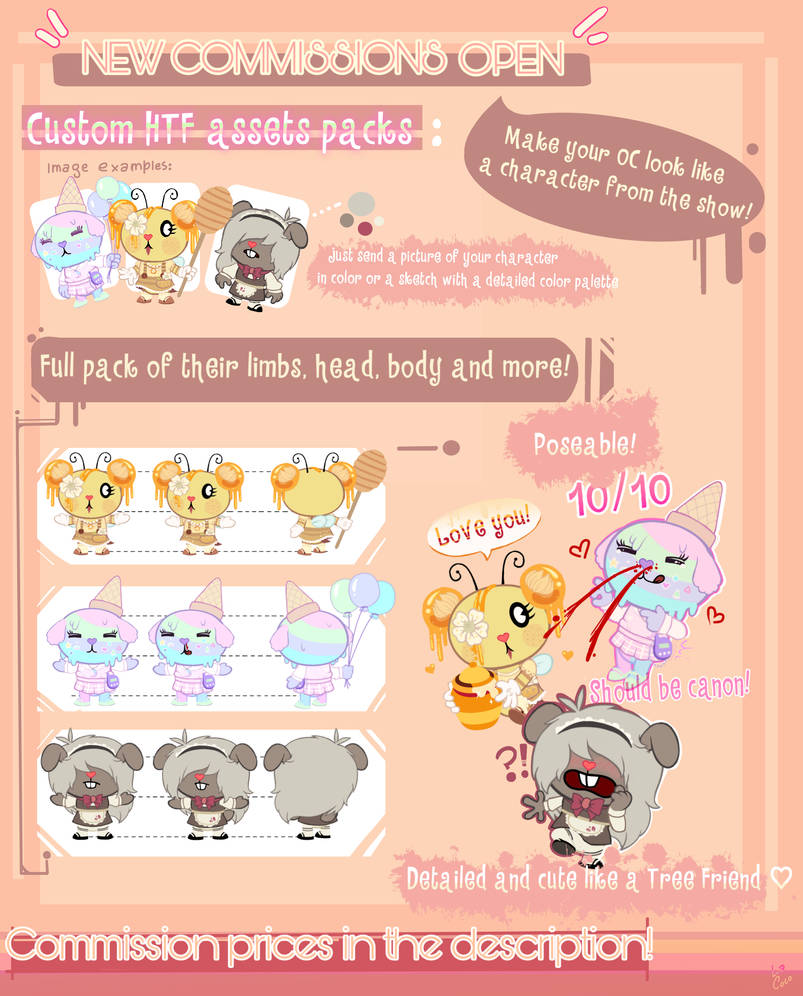 Custom HTF Assets Commissions | OPEN by La-Cocotua on DeviantArt