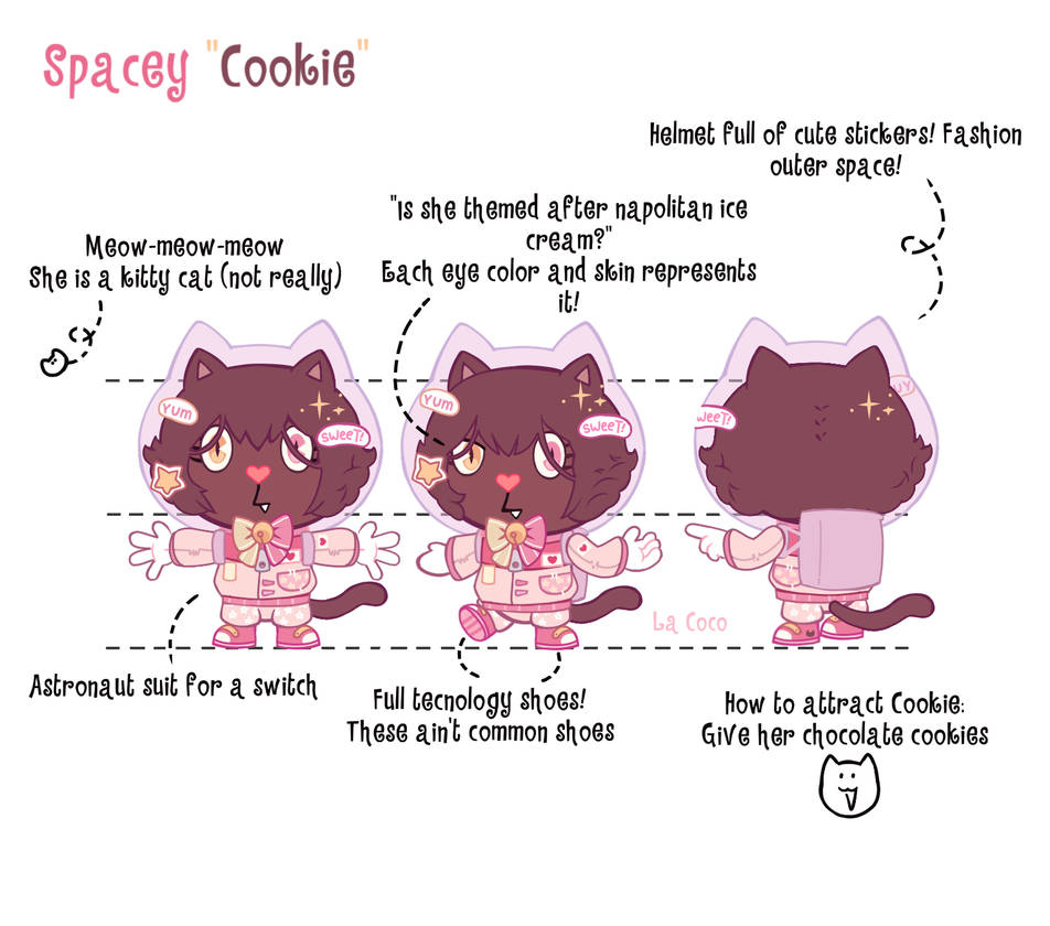 Cookie ref sheet || HTF OC by La-Cocotua on DeviantArt