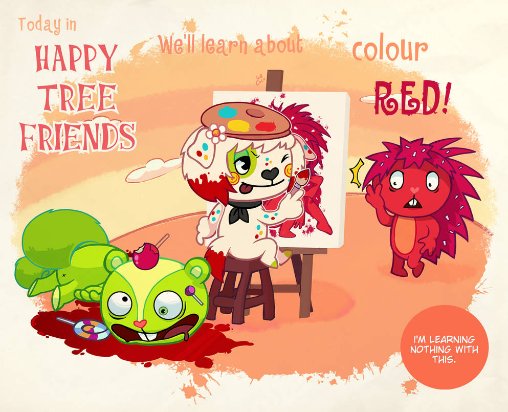 HTF Fanart | Artist's Favorite Colour by La-Cocotua on DeviantArt