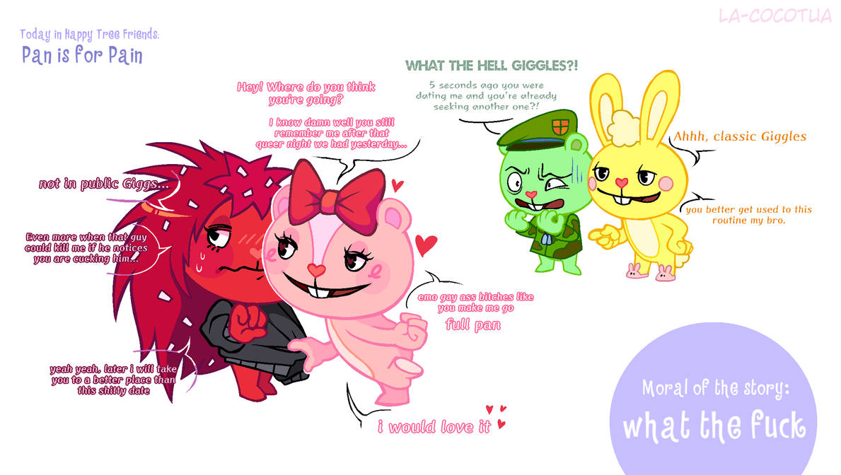 HTF Fanart | Trans girls do it better by La-Cocotua on DeviantArt