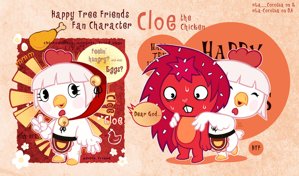 Happy Tree Friends Fan Character| HTF OC by La-Cocotua on DeviantArt