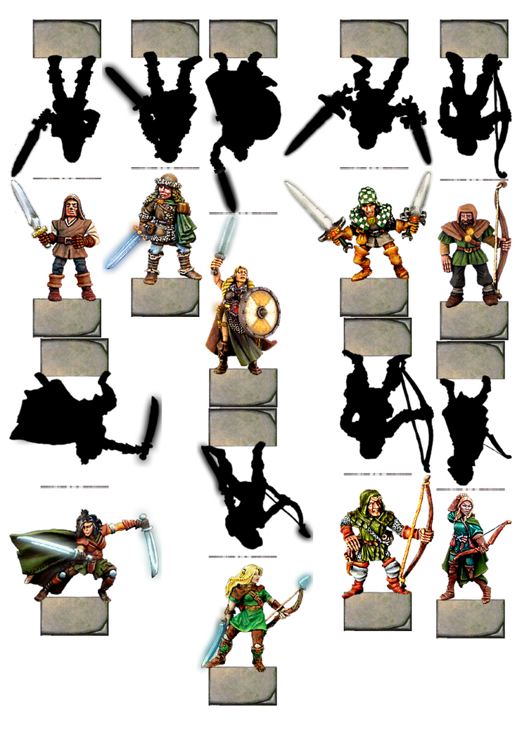 Paper Model Rivals Feuille Paper Models 2 by ValnarNightrunner on DeviantArt