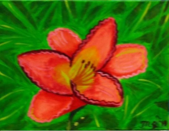 My first Painted Day Lily