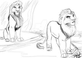 Kovu vs Kion