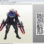 Project: Zed - Papercraft model template