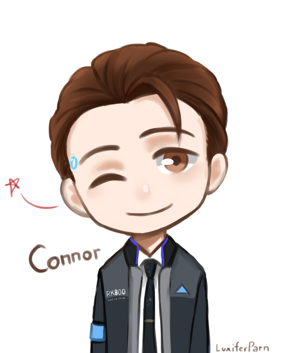 Connor - Detroit Become Human ~ by Naty-js on DeviantArt