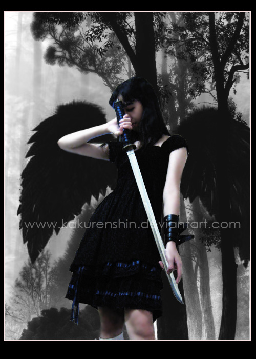 Black Winged Angel by kakurenshin on DeviantArt