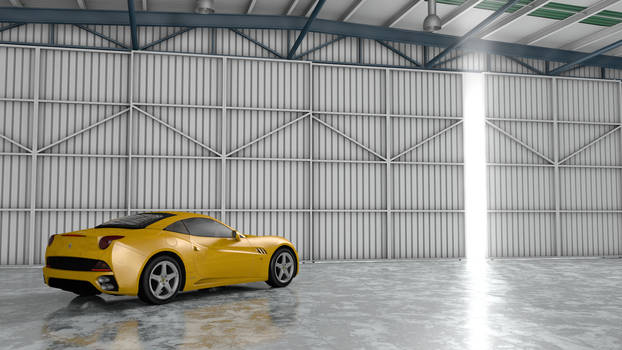 Ferrari California C4D Illumin