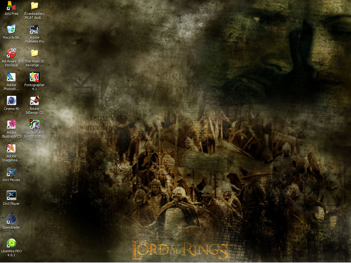 LOTR desktop