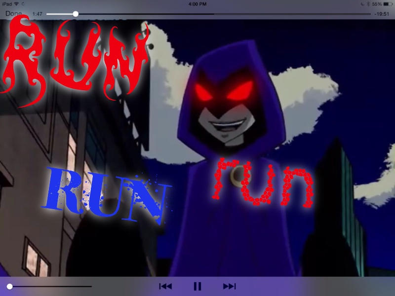 Raven Speed Run Run From Raven by LeonardoAdanMarioBro on DeviantArt