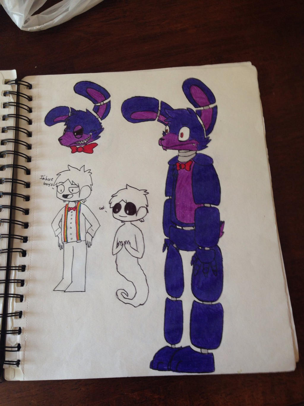 Bonnie the bunny reference by plasmadog on DeviantArt
