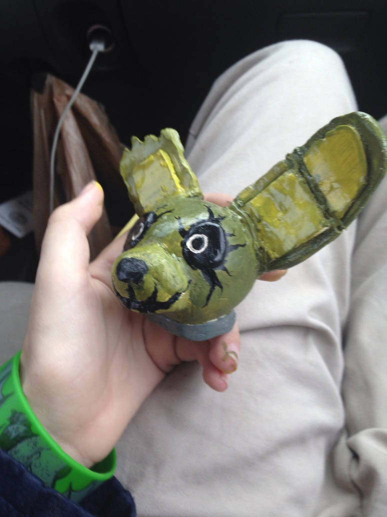 Spring Lock Clay Springtrap clay by plasmadog on DeviantArt