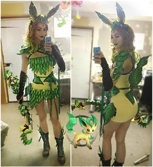 Leafeon Gijinka