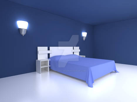 Blue Bedroom