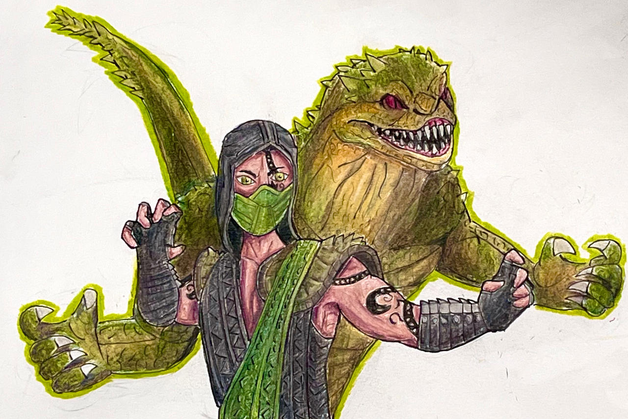 MK 1 Reptile with his Lizard Form by Netheraptr on DeviantArt