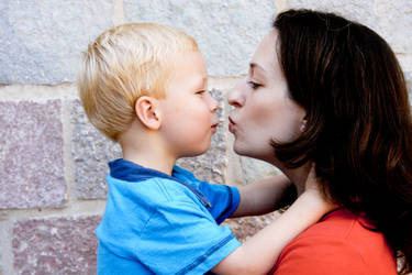 Kisses from Mom