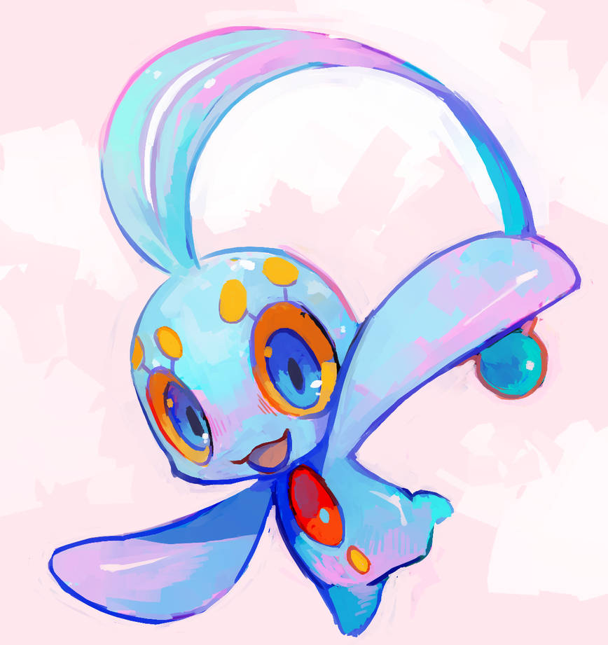 Manaphuy manaphy by extyrannomon on DeviantArt