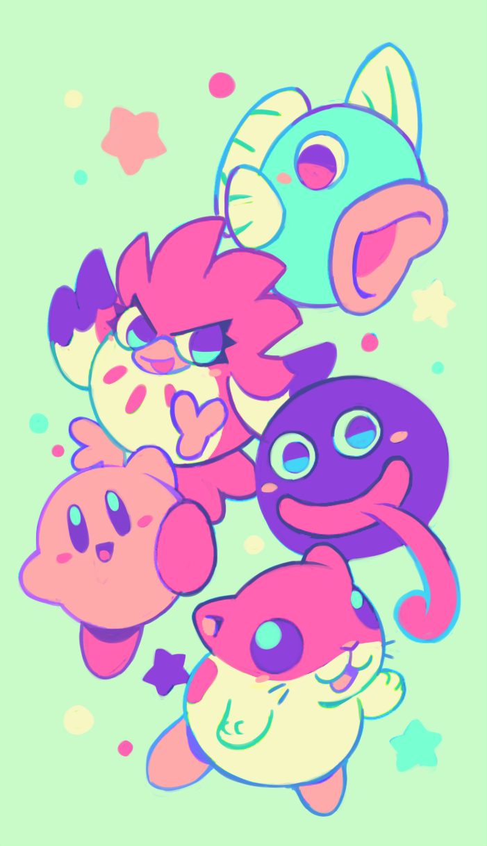 kirby and friends