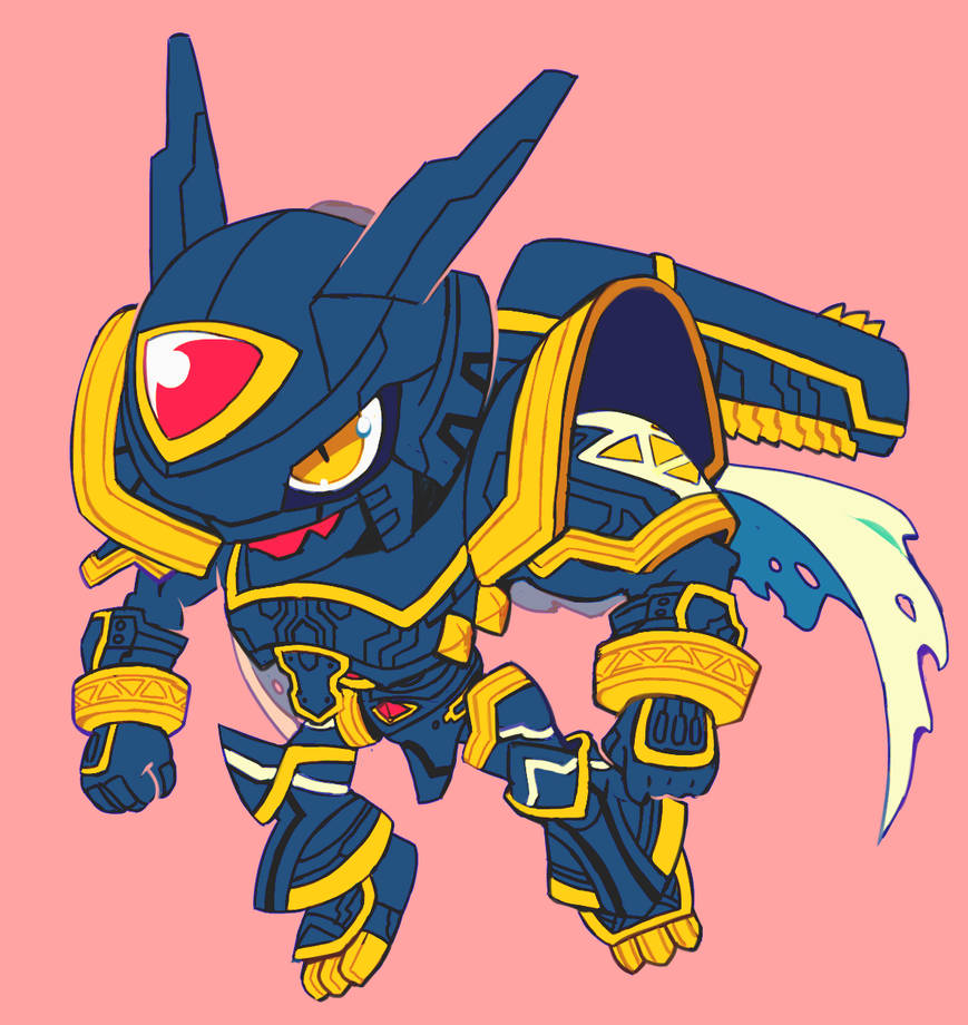 alphamon by extyrannomon on DeviantArt