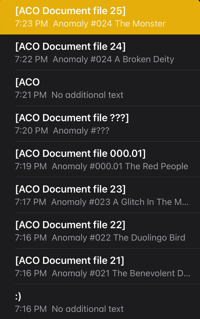 New ACO document files for the very big update by derpyderpynathan on ...