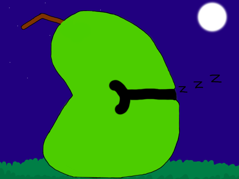 The Sleeping Biting Pear of Salamanca