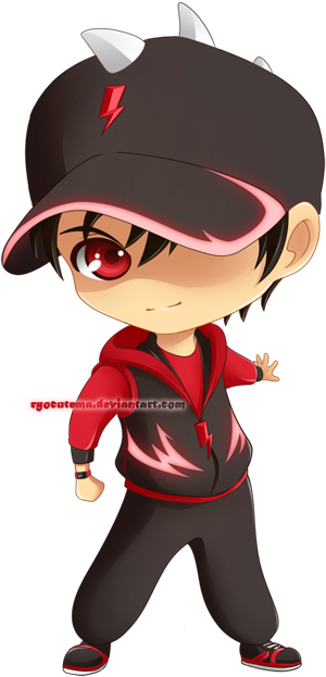 Commish: Chibi BBB Halilintar