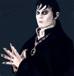 Barnabas Collins (Johnny Depp) portret