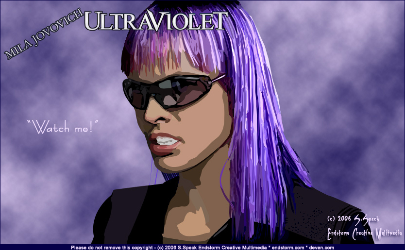 Milla Jovovich as Ultraviolet