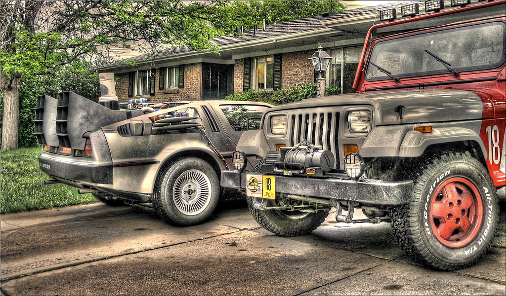 Jurassic Park Jeep HDR