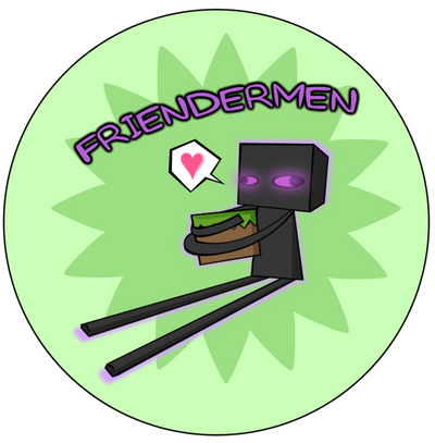 Enderbro and Gordon Friendermen Sticker