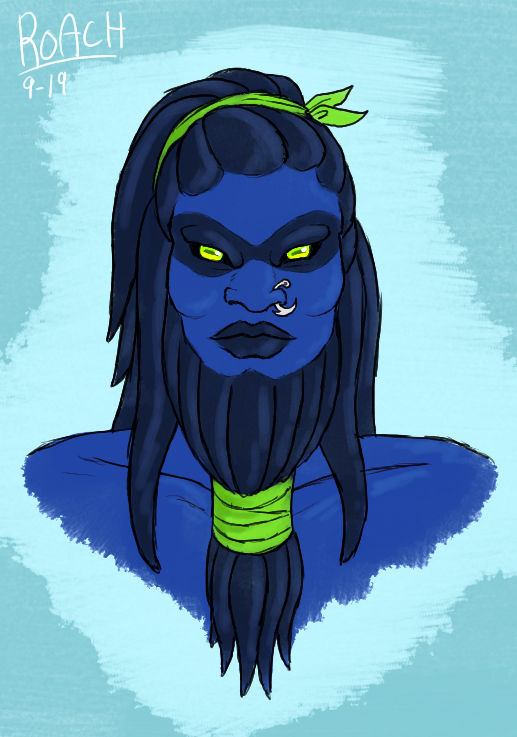 Roach Portrait by The-Greys on DeviantArt