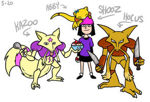 Shooz and Psychic Pogeys