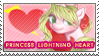 Princess Lighting Heart (Stamp)