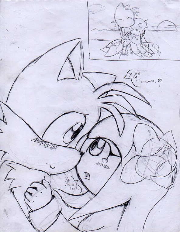 Tails and Cosmo - made in 2013